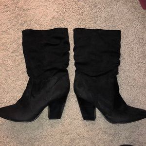 Report black boot heels